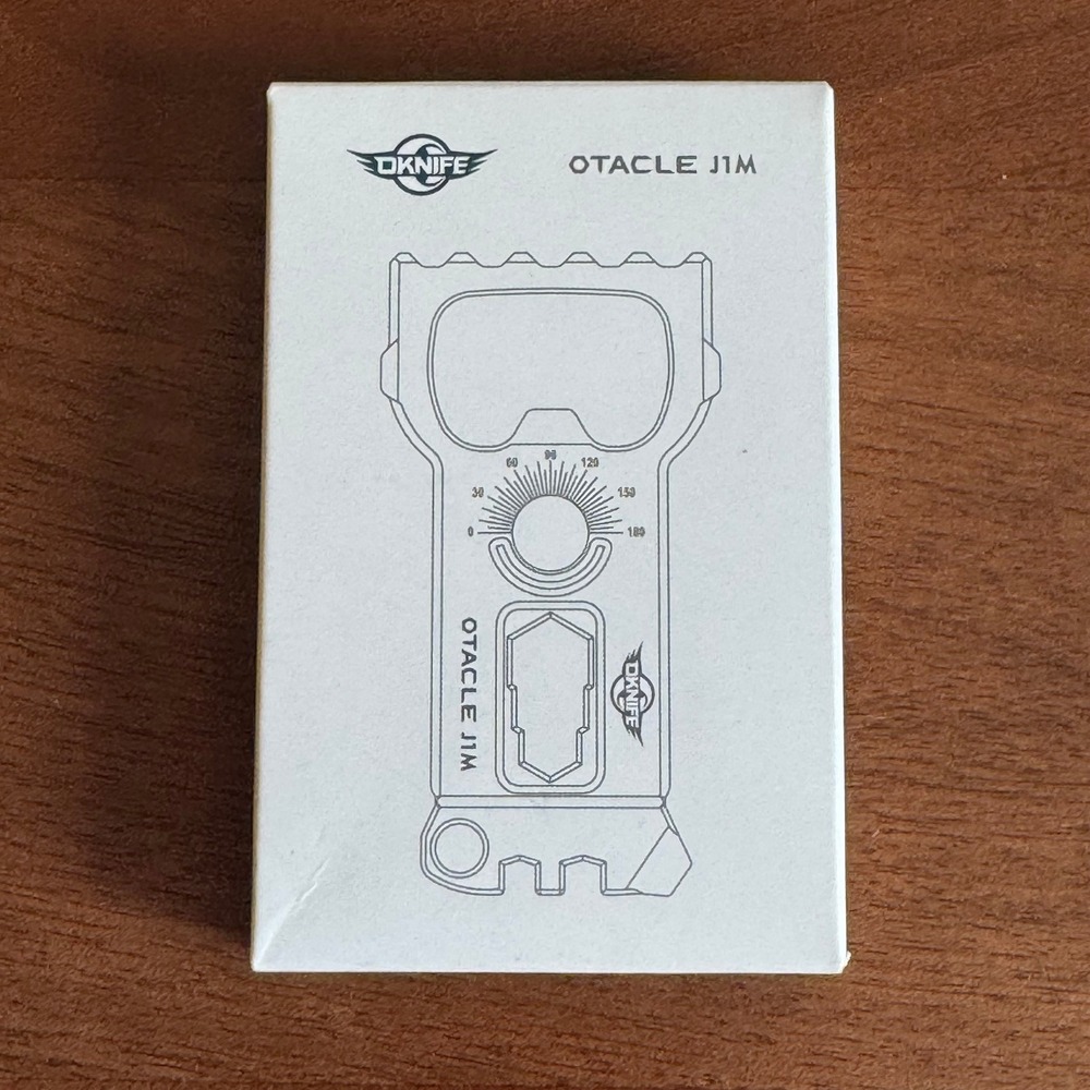 Olight Oknife Otacle J1M Stainless Steel Multi-tool Bottle Opener Protractor EDC